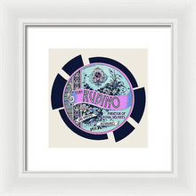 Rise Rubino - Framed Print