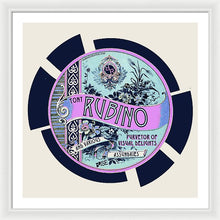 Rise Rubino - Framed Print