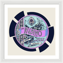 Rise Rubino - Framed Print
