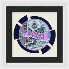 Rise Rubino - Framed Print