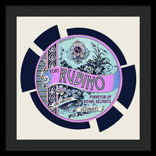 Rise Rubino - Framed Print