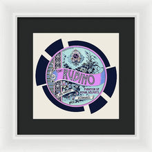 Rise Rubino - Framed Print
