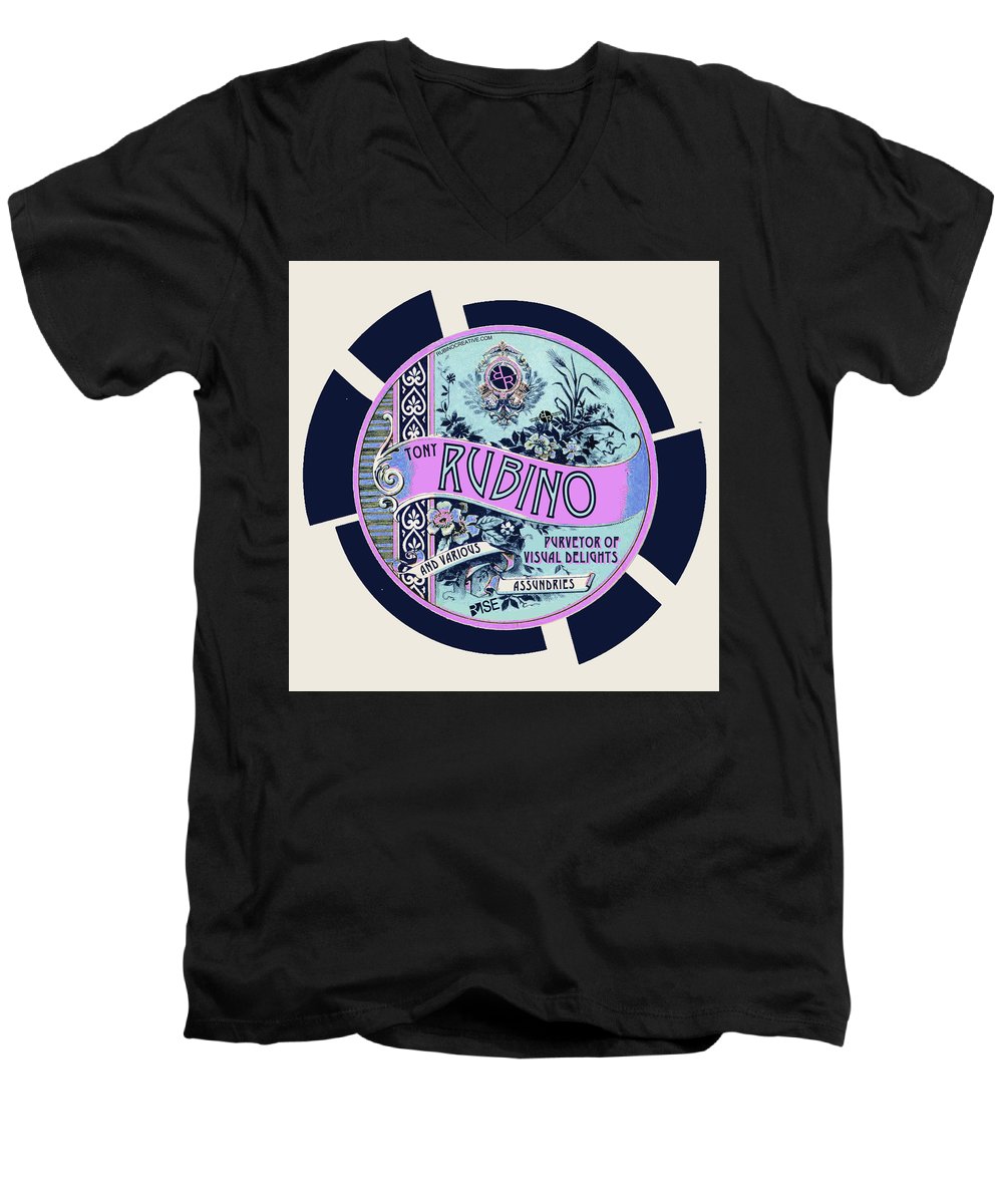Rise Rubino - Men's V-Neck T-Shirt