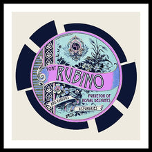 Rise Rubino - Framed Print