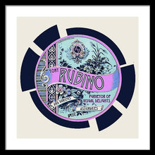 Rise Rubino - Framed Print