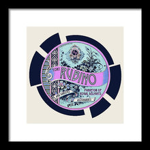 Rise Rubino - Framed Print