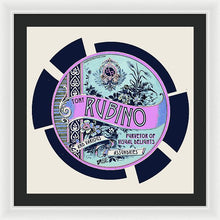 Rise Rubino - Framed Print