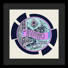 Rise Rubino - Framed Print