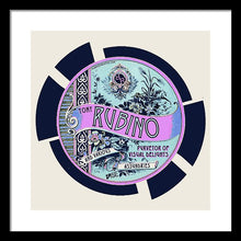 Rise Rubino - Framed Print