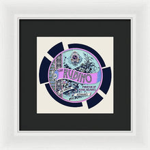 Rise Rubino - Framed Print