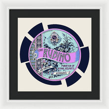 Rise Rubino - Framed Print