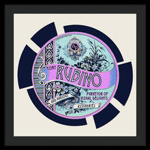 Rise Rubino - Framed Print