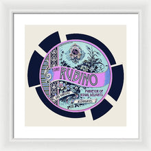 Rise Rubino - Framed Print