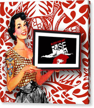 Rise Spokesperson - Canvas Print Canvas Print Pixels 8.000" x 8.000" Mirrored Glossy
