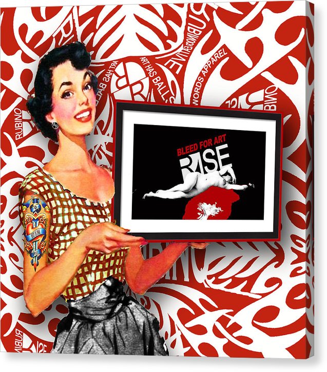 Rise Spokesperson - Canvas Print Canvas Print Pixels 8.000