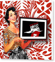 Rise Spokesperson - Canvas Print Canvas Print Pixels 8.000" x 8.000" White Glossy
