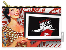 Rise Spokesperson - Carry-All Pouch Carry-All Pouch Pixels Small (6" x 4")  