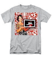 Rise Spokesperson - Men's T-Shirt  (Regular Fit) Men's T-Shirt (Regular Fit) Pixels Heather Small 
