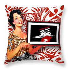 Rise Spokesperson - Throw Pillow Throw Pillow Pixels 14" x 14" Yes 