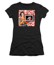 Rise Spokesperson - Women's T-Shirt (Athletic Fit) Women's T-Shirt (Athletic Fit) Pixels Black Small 