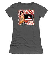 Rise Spokesperson - Women's T-Shirt (Athletic Fit) Women's T-Shirt (Athletic Fit) Pixels Charcoal Small 