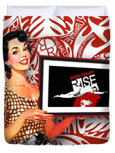 Rise Spokesperson - Duvet Cover Duvet Cover Pixels Queen  