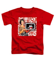 Rise Spokesperson - Toddler T-Shirt Toddler T-Shirt Pixels Red Small 