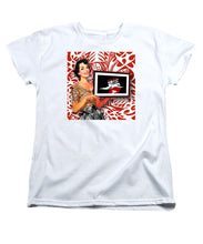 Rise Spokesperson - Women's T-Shirt (Standard Fit) Women's T-Shirt (Standard Fit) Pixels White Small 