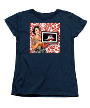 Rise Spokesperson - Women's T-Shirt (Standard Fit) Women's T-Shirt (Standard Fit) Pixels Navy Small 
