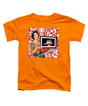Rise Spokesperson - Toddler T-Shirt Toddler T-Shirt Pixels Orange Small 