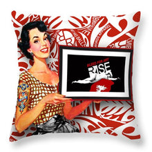 Rise Spokesperson - Throw Pillow Throw Pillow Pixels 16" x 16" No 