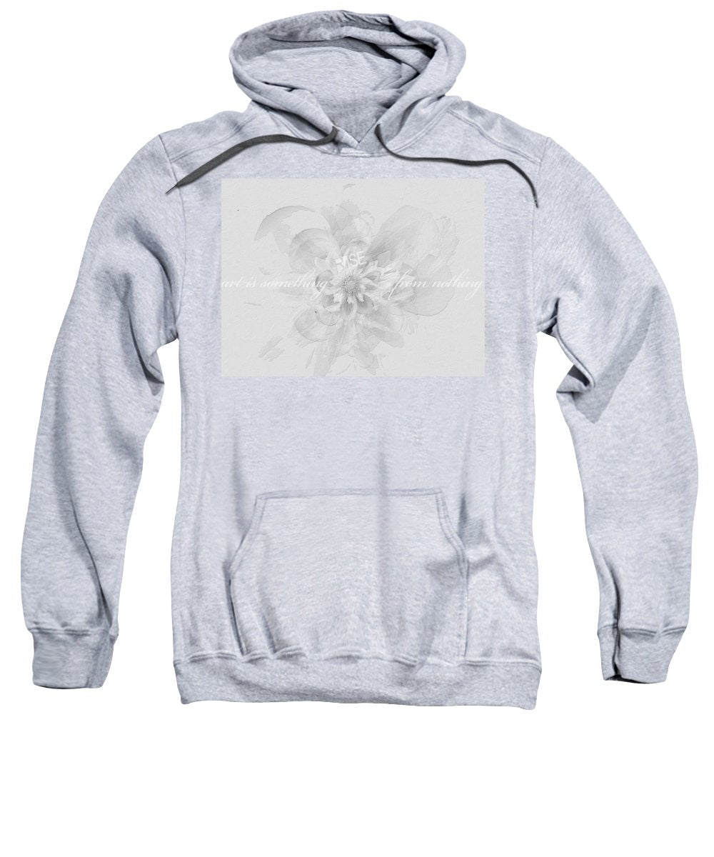 Rise White Floral - Sweatshirt