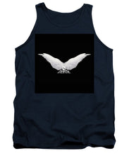 Rise White Wings - Tank Top Tank Top Pixels Navy Small 