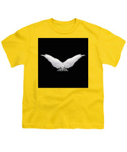 Rise White Wings - Youth T-Shirt Youth T-Shirt Pixels Yellow Small 
