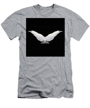 Rise White Wings - Men's T-Shirt (Athletic Fit) Men's T-Shirt (Athletic Fit) Pixels Heather Small 