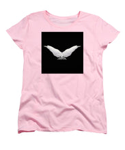 Rise White Wings - Women's T-Shirt (Standard Fit) Women's T-Shirt (Standard Fit) Pixels Pink Small 