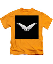 Rise White Wings - Kids T-Shirt Kids T-Shirt Pixels Gold Small 