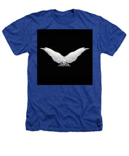 Rise White Wings - Heathers T-Shirt Heathers T-Shirt Pixels Royal Small 