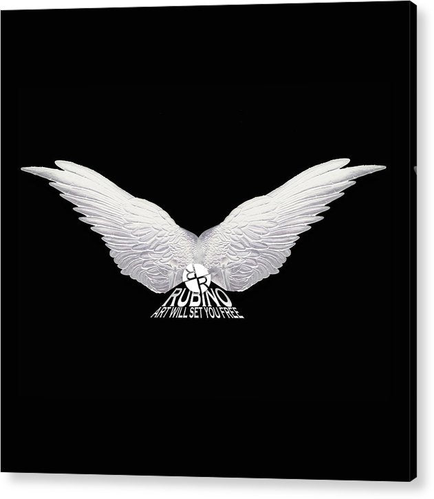 Rise White Wings - Acrylic Print Acrylic Print Pixels 8.000