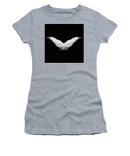 Rise White Wings - Women's T-Shirt (Athletic Fit) Women's T-Shirt (Athletic Fit) Pixels Heather Small 