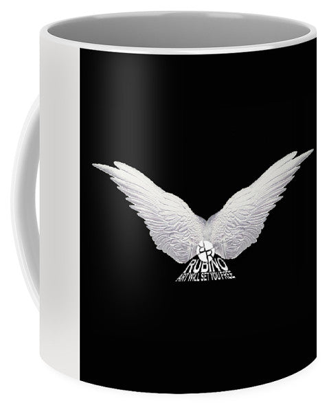 Rise White Wings - Mug Mug Pixels Small (11 oz.)  