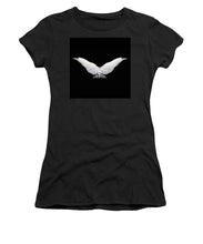 Rise White Wings - Women's T-Shirt (Athletic Fit) Women's T-Shirt (Athletic Fit) Pixels Black Small 