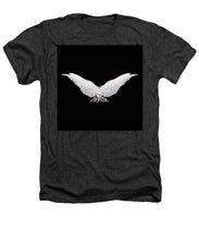 Rise White Wings - Heathers T-Shirt Heathers T-Shirt Pixels Charcoal Small 