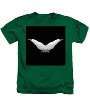 Rise White Wings - Kids T-Shirt Kids T-Shirt Pixels Kelly Green Small 