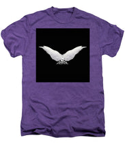 Rise White Wings - Men's Premium T-Shirt Men's Premium T-Shirt Pixels Deep Purple Heather Small 