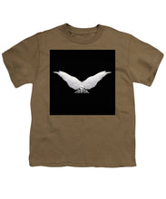 Rise White Wings - Youth T-Shirt Youth T-Shirt Pixels Safari Green Small 