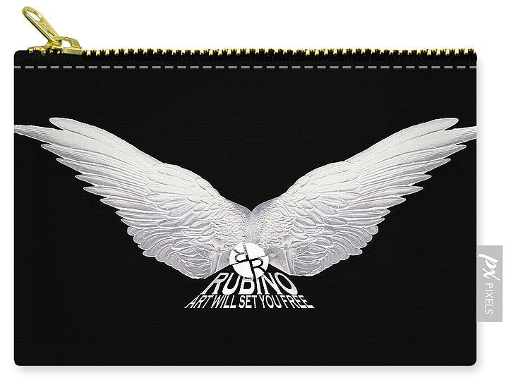 Rise White Wings - Carry-All Pouch Carry-All Pouch Pixels Small (6