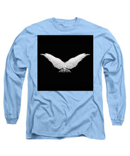 Rise White Wings - Long Sleeve T-Shirt Long Sleeve T-Shirt Pixels Carolina Blue Small 