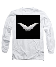 Rise White Wings - Long Sleeve T-Shirt Long Sleeve T-Shirt Pixels White Small 