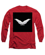 Rise White Wings - Long Sleeve T-Shirt Long Sleeve T-Shirt Pixels Red Small 